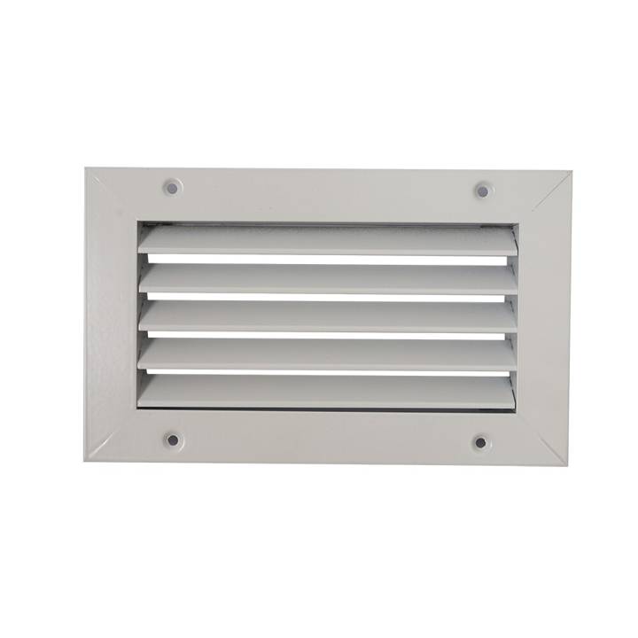 Grelha Aletas Fixas Trox 225x225mm Branca
