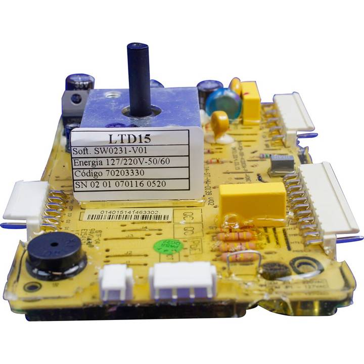 Placa de Potência para Lavadora Electrolux 70203330 Bivolt