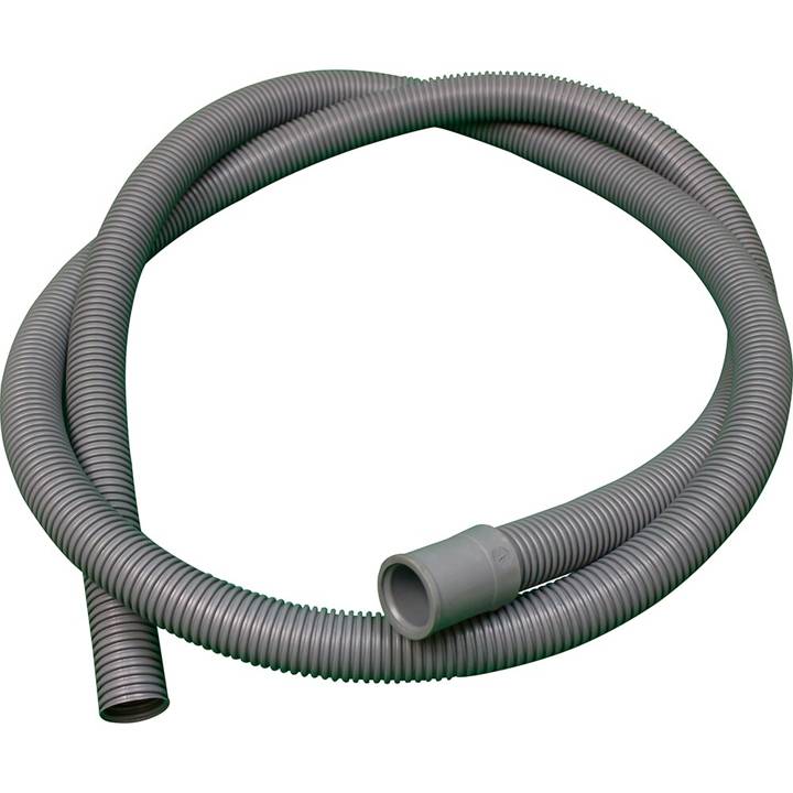 Mangueira Drenagem Sanfonada Saída Compatível Lavadora Brastemp Eletrolux 2.00M Bocal Reto 21.5mm Indusmack