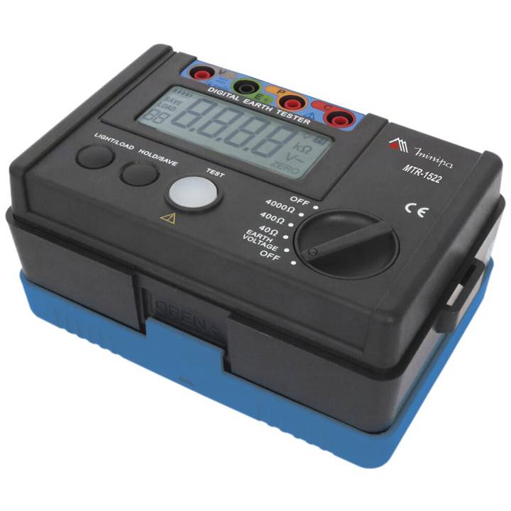 Terrômetro Digital Portatil Minipa CAT III 600V MTR-1522
