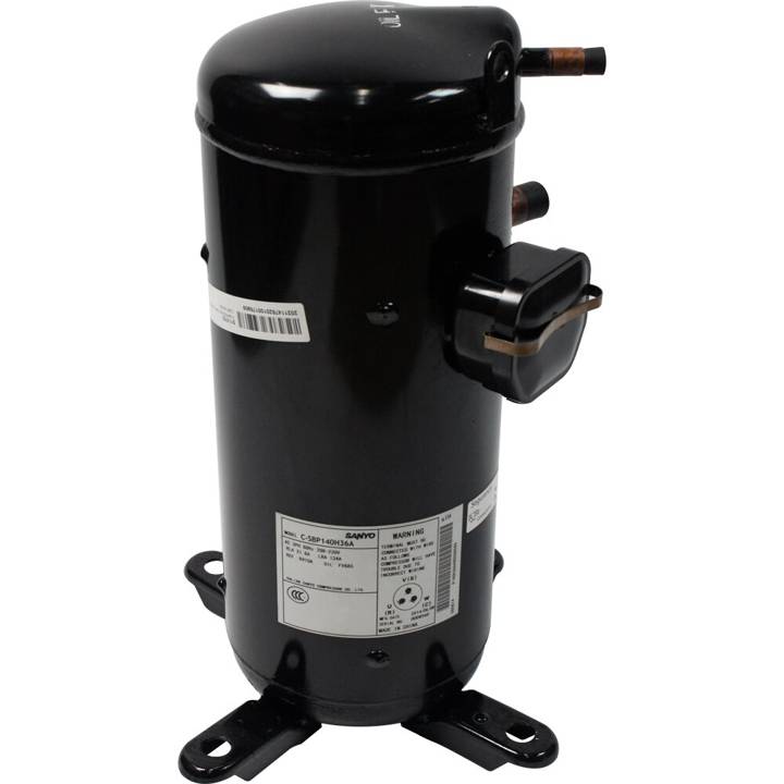 Compressor Panasonic Scroll Ar Condicionado 48500 Btus 4.0 HP R410A Trifásico 208/230V 60Hz CSBP140H36A