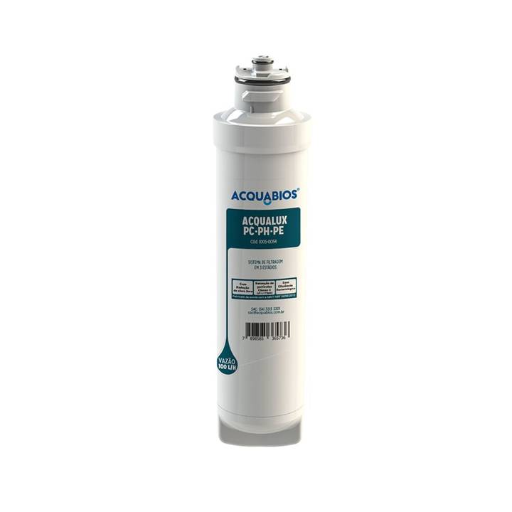 Filtro Refil Acqualux PC41B, PC41X, PH41B, PH41X, PE11B e PE11X para Purificador de Água Electrolux