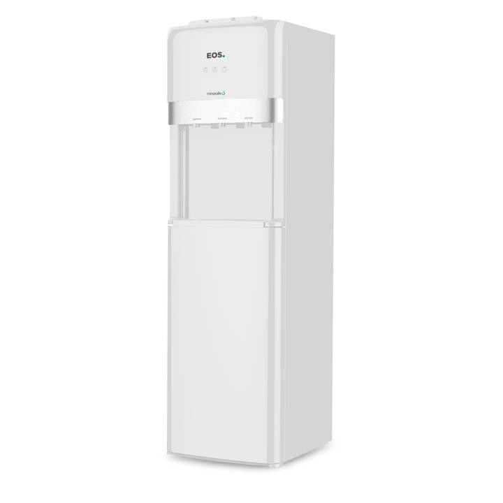Bebedouro de Coluna para Garrafão Inferior EOS Mineralle Quente e Frio com Compressor Branco EBC02BC 220V
