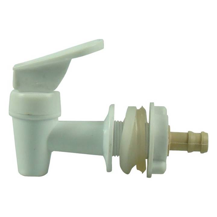 Torneira Bebedouro Com Conector Com Rosca Curta Branco