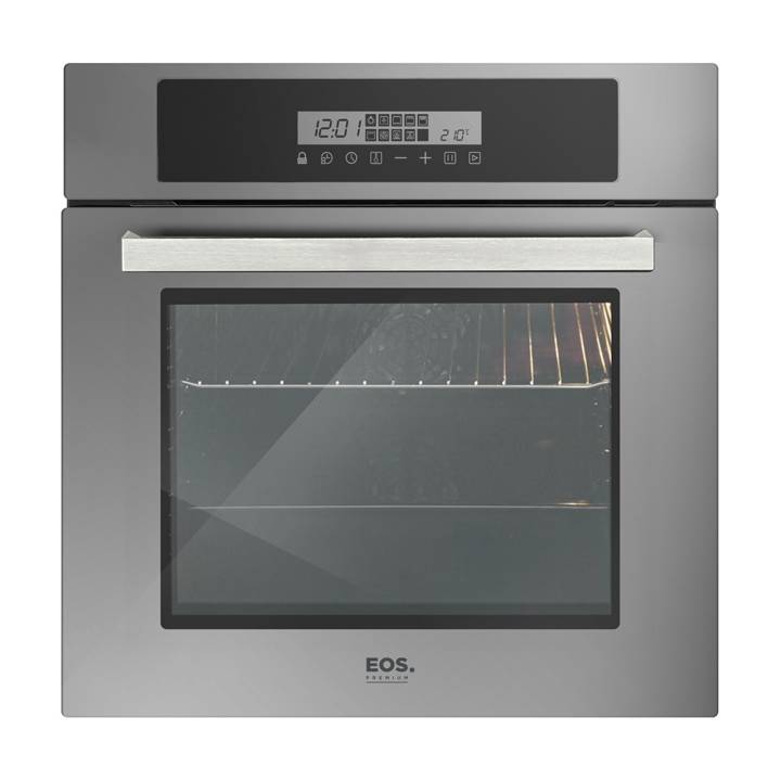 Forno Elétrico de Embutir EOS Premium 80 Litros Digital Touch Convecção e Porta de Vidro EFE80EEDT 220V
