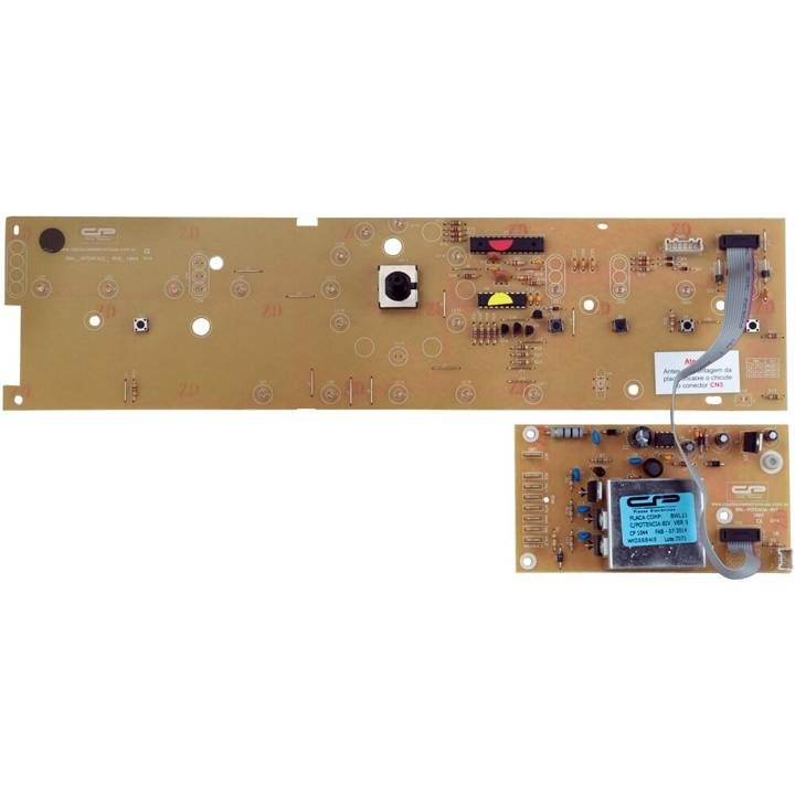 Placa de Potência para Lavadora Brastemp com Interface BWL11B CP Placas