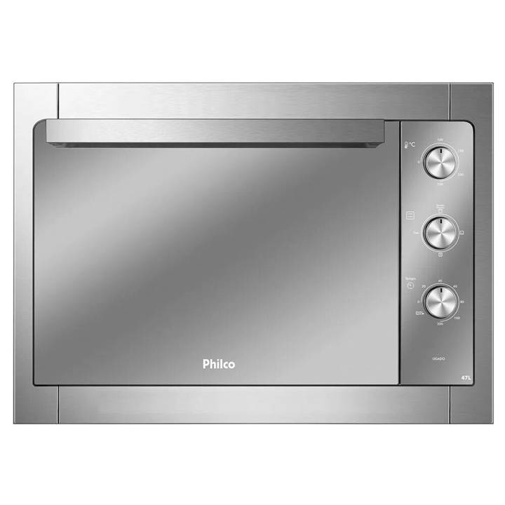 Forno Elétrico de Embutir Philco 47 Litros Prata PFE47E 110V