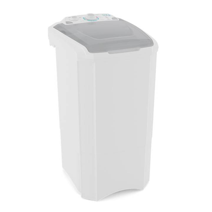 Lavadora de Roupas Britânia 12kg Semiautomática 7 Programas Branco BLRS120B 220V