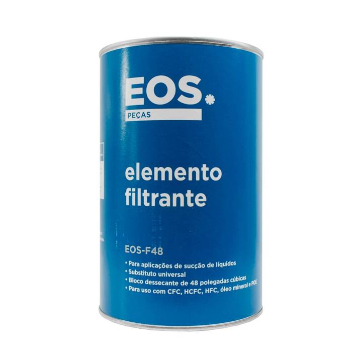 Elemento Filtrante Sucção C/Gaxeta Eos