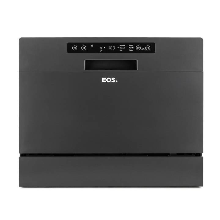 Lava-Louças EOS 6 Serviços Prata Titanium ELL06S 110V