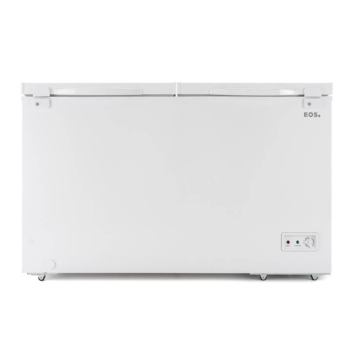 Freezer e Conservador Horizontal EOS 380 Litros EcoGelo Duas Portas EFH500XX 220V