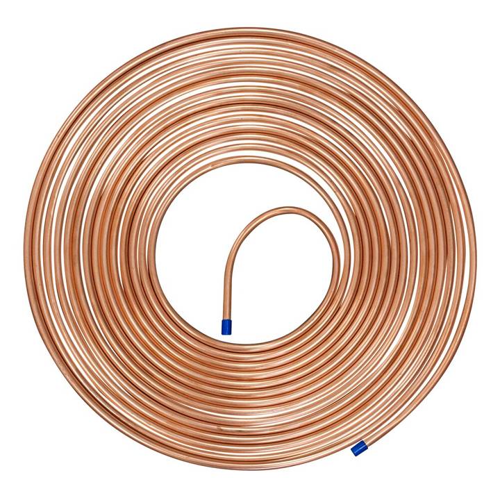 Tubo Cobre Panqueca 15 Metros 3/8 " = 9,52mm Parede 1/32 " = 0,79mm Cobresul