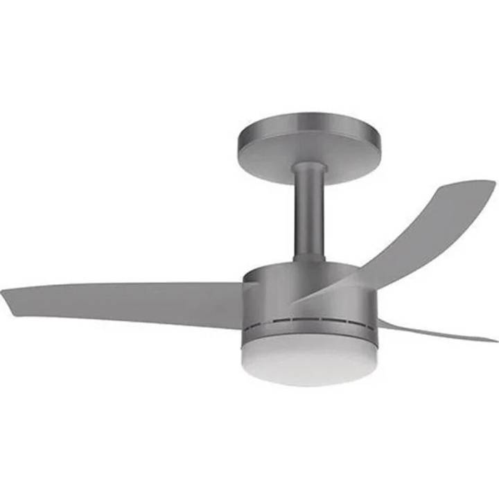 Ventilador de Teto Arno Ultimate 3 Pás com Globo de Vidro Silver VX12 110V