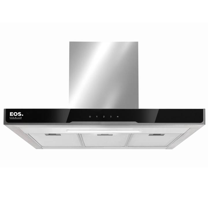 Coifa e Depurador de Parede EOS 90cm Premium Digital Touch Inox ECO90PTD 220V
