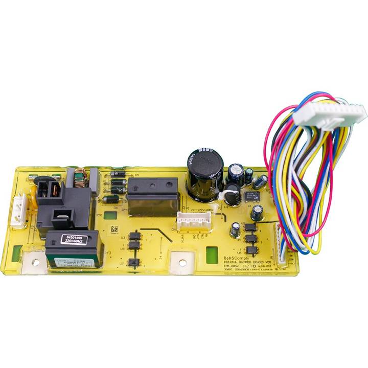 Placa Moto Ventilador para Lava e Seca Electrolux 64501490 220V