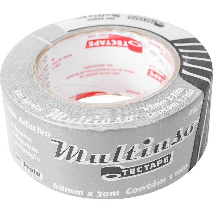Fita Isolação Silvertec Pu 48mm X 10M Preta