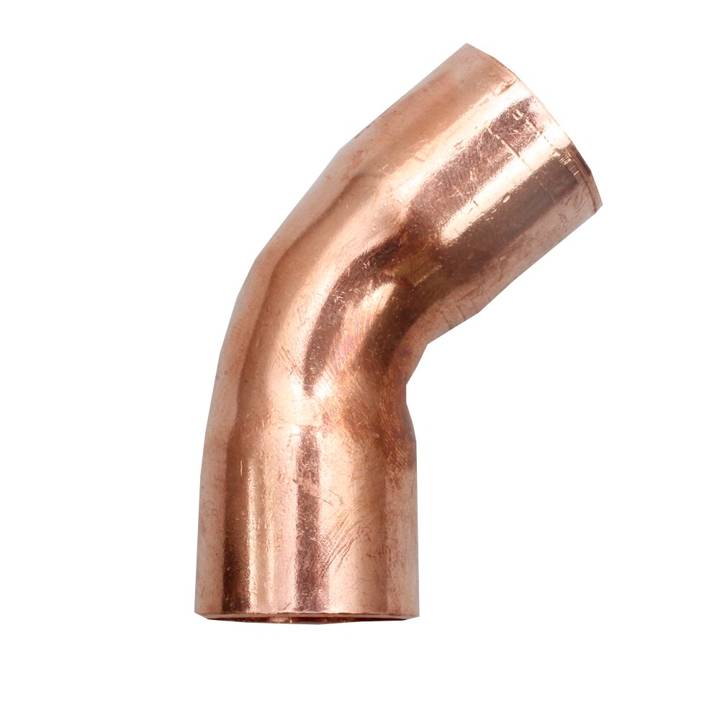 Curva 45° Forming Tubing Conexão Cobre 1.1/8 Parede 1.02mm
