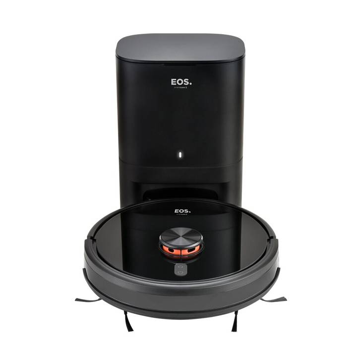 Robô Aspirador de Pó Inteligente EOS Smart Self Clean Laser MAP com Controle por Alexa e Google EAR03 110V