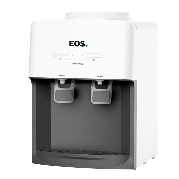 Bebedouro de Mesa para Garrafão EOS Mineralle Eletrônico Branco EBE03B Bivolt
