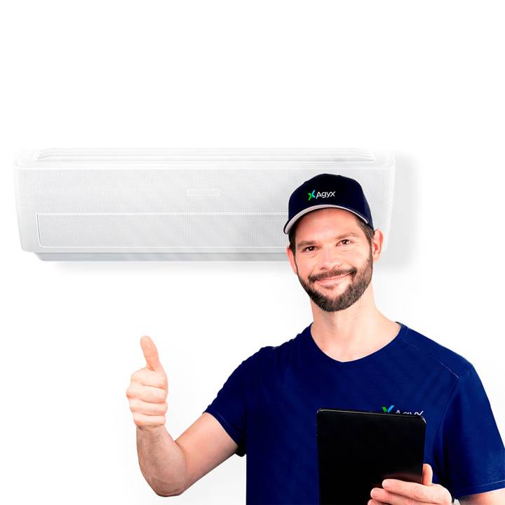 Manutenção Preventiva e Limpeza de Ar-Condicionado Split High Wall Agyx
