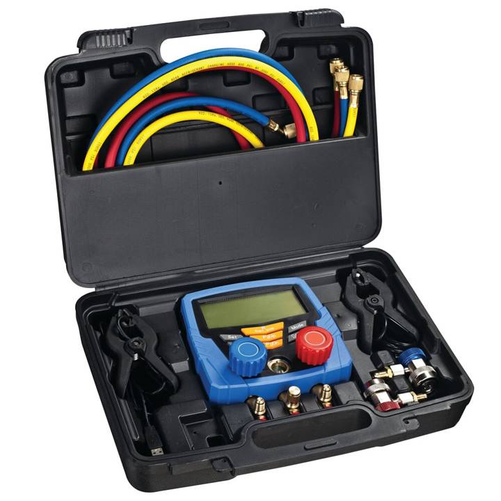 Conjunto de Manifold Digital Profissional EOS para 36 Gases