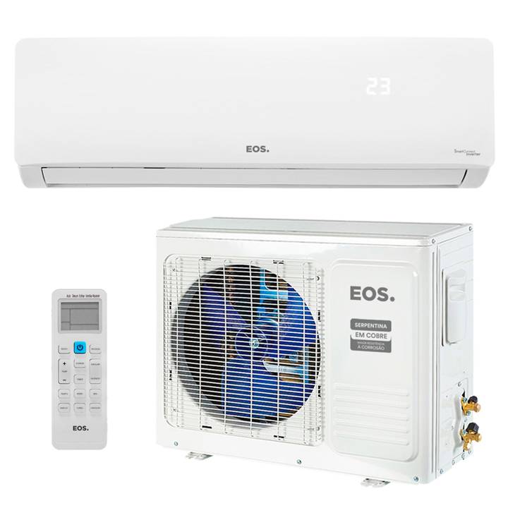 Ar-Condicionado Split Inverter 18000 BTUs EOS Smart Connect High Wall Só Frio EAS18000IFE/EAS18000IFI 220V