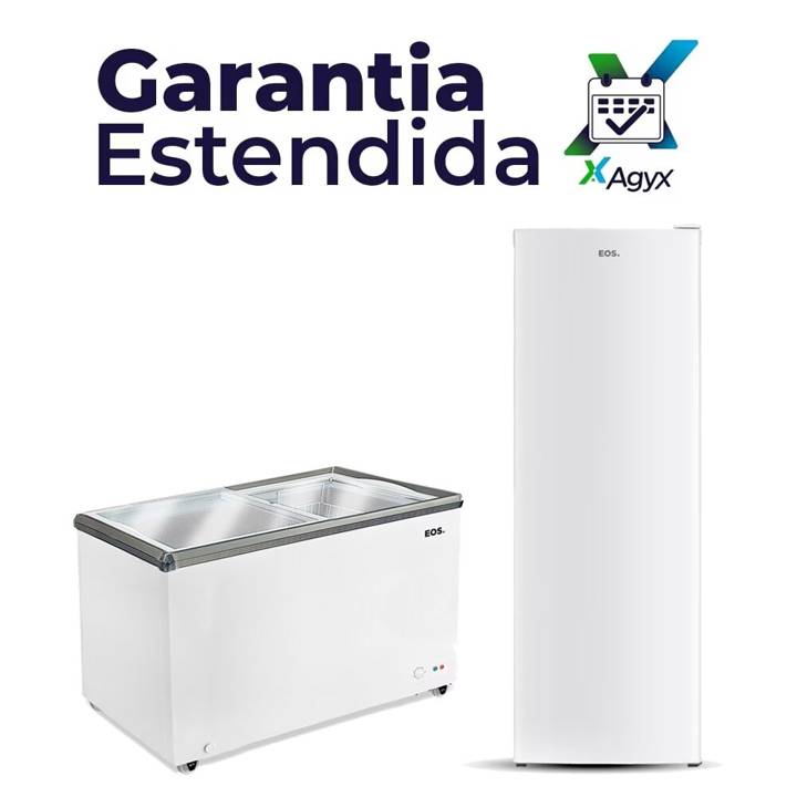 Garantia Estendida Agyx 12 meses para Freezer de R$1.000,01 até R$1.500,00
