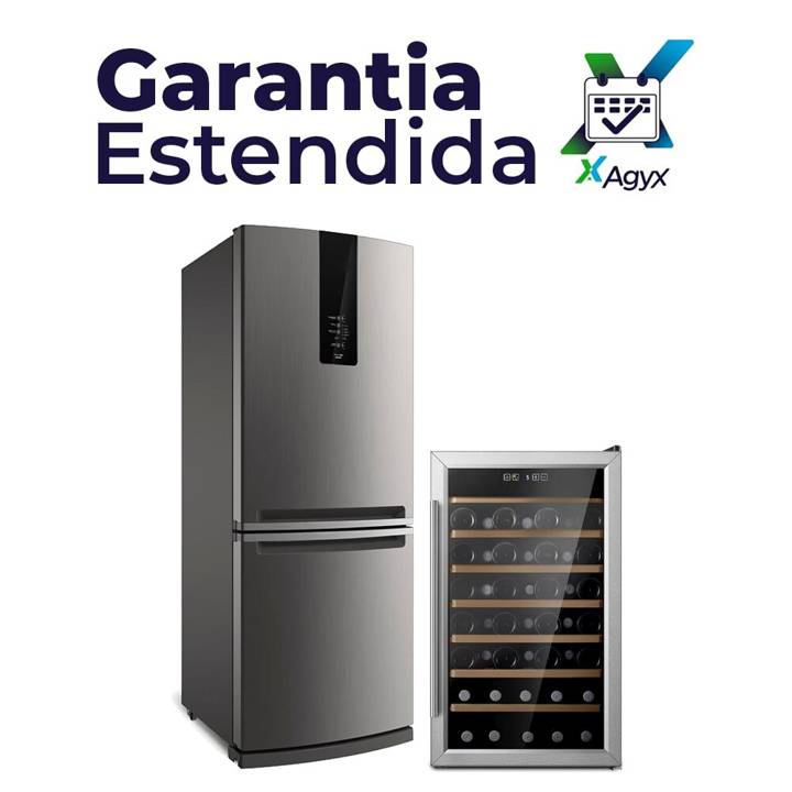 Garantia Estendida Agyx 24 Meses para Geladeira ou Adega de R$2.500,01 até R$3.000,00