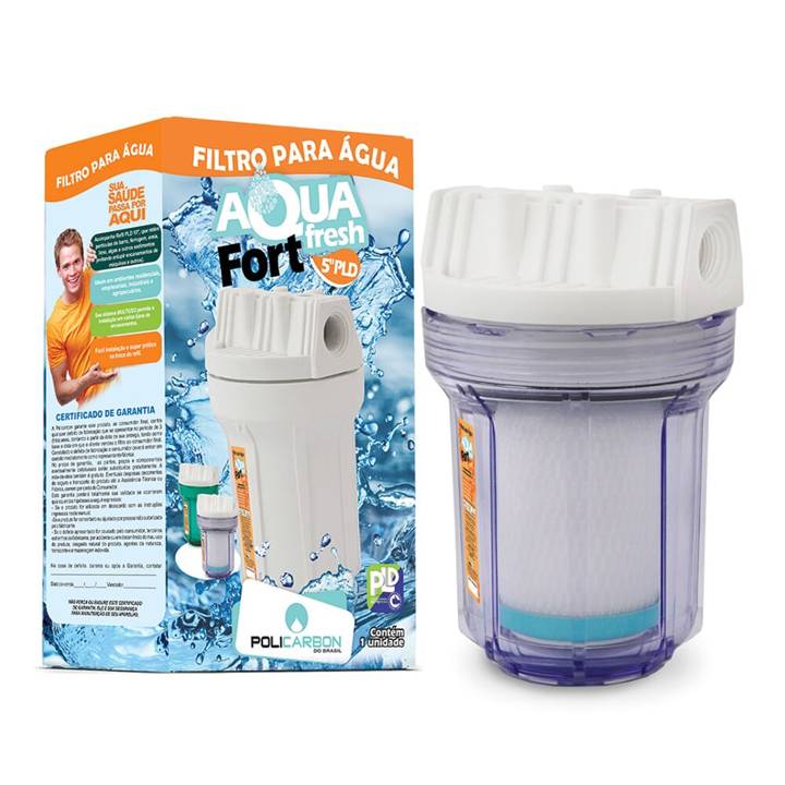 Filtro Policarbon Aquafresh Fort 5" PLD 7046 Azul