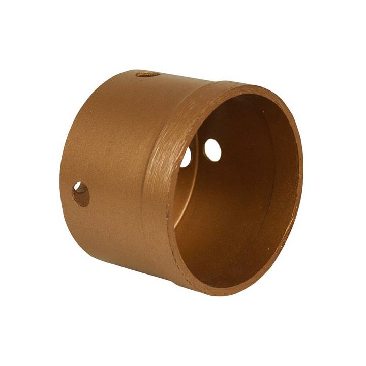 Serra Copo Diamantada 60mm Braskoki Ouro Sem Haste Com Coroa 10mm