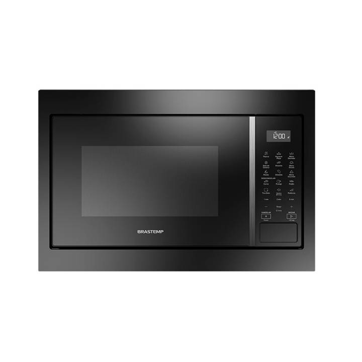 Micro-ondas de Embutir Brastemp 32 Litros Preto BM146AE 220V