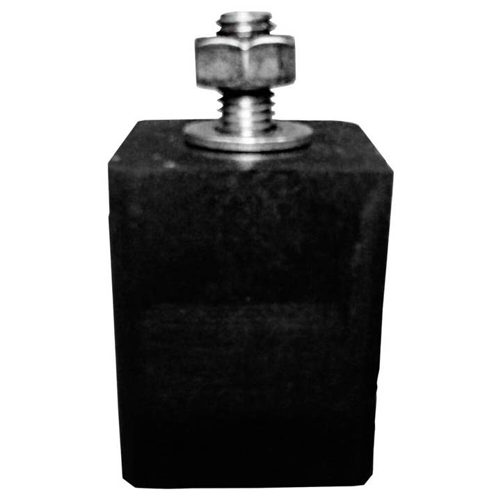 Calço Borracha Nova Epox sem Porca e Arruela Compatível Ar Condicionado até 32Kg 5/16