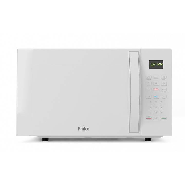 Micro-ondas Philco 25 Litros Branco Limpa Facil 1100W PMO28B 110V