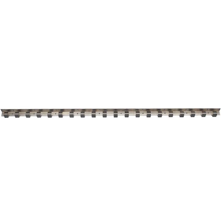 Trilho para Cortina Nafem de Câmara Fria 1 Metro Parede/Teto Inox 430 C126600
