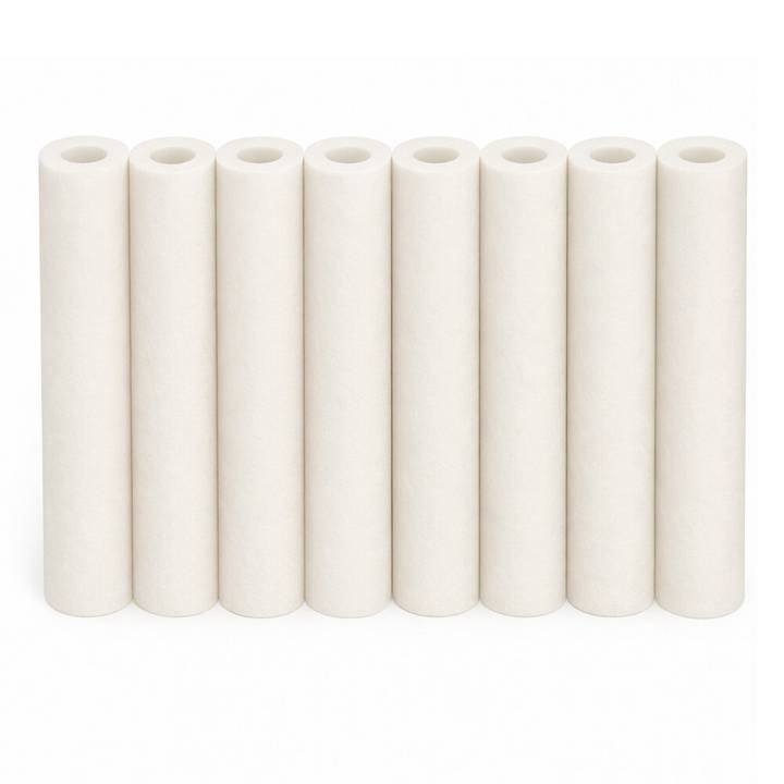 Tubo Isolante de Polietileno Blindado Inverter Epex para Ar-Condicionado 1/4 Super Slim Panqueca Branco 10x06mm (Emb. 8 Unidades)
