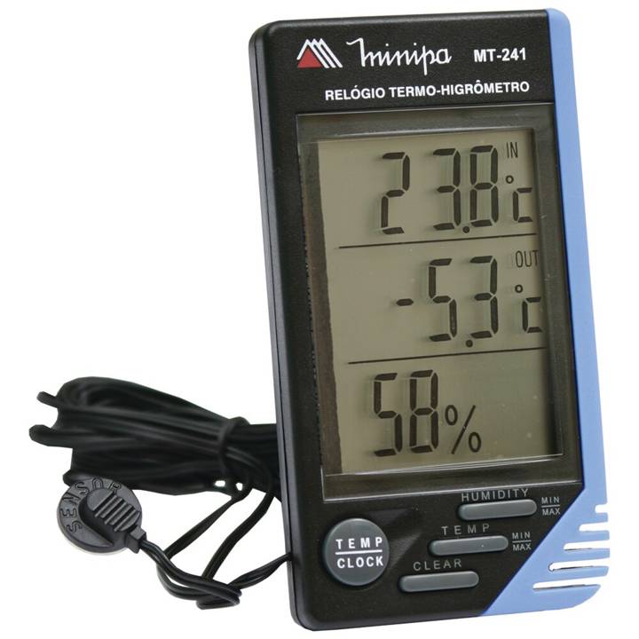 Termo Higrômetro Minipa MT-241