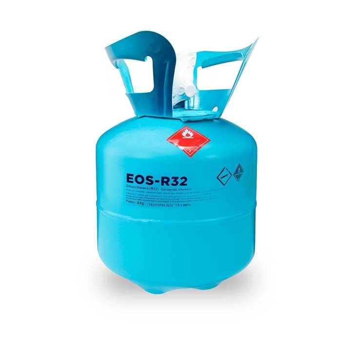 Gás Refrigerante R32 EOS Cilindro de 3Kg