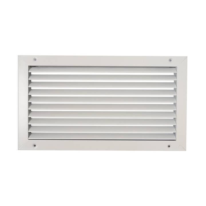 Grelha Aletas Fixas Trox 325x325mm Branca