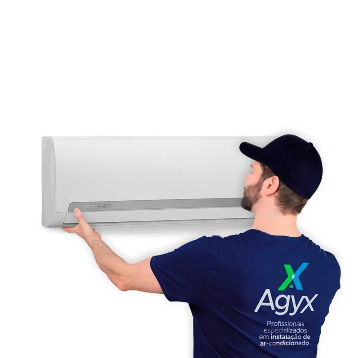 Instalação de Ar-Condicionado Split High Wall 15000 a 24000 BTUs Só Frio ou Quente e Frio Agyx