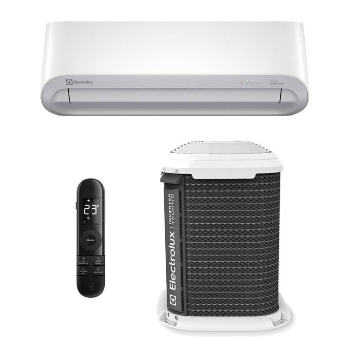 Ar-Condicionado Split Inverter 12000 BTUs Electrolux Color Adapt Quente e Frio JI12R/JE12R 220V