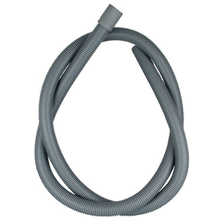 Mangueira Sanfonada de Drenagem e Saída Ibira Compatível com Lavadora Electrolux 2.05 Metros Bocal Reto 29mm 360208060 / 69258065