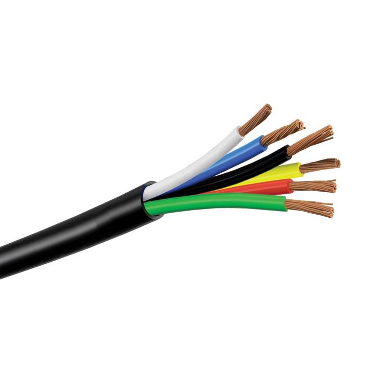 Cabo Flexível PP 6 Vias Bitola 2.5mm (Rolo 25M)
