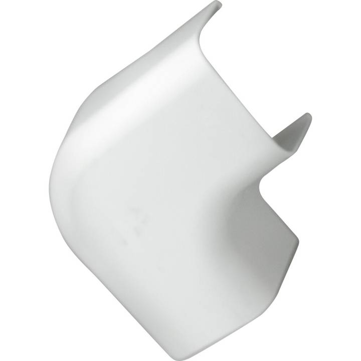 Curva Plana CB60C 90º P/Canaleta Split CB60 Branca Controlbox