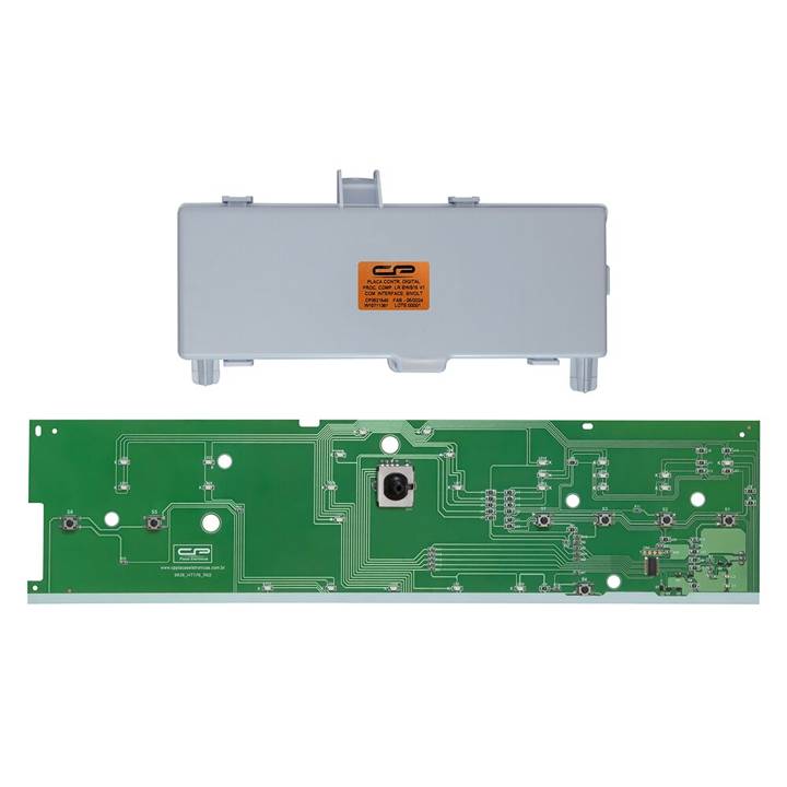 Placa de Potência com Interface Casa das Interfaces para Lavadora Compatível Brastemp W10711361/W10710283 Bivolt