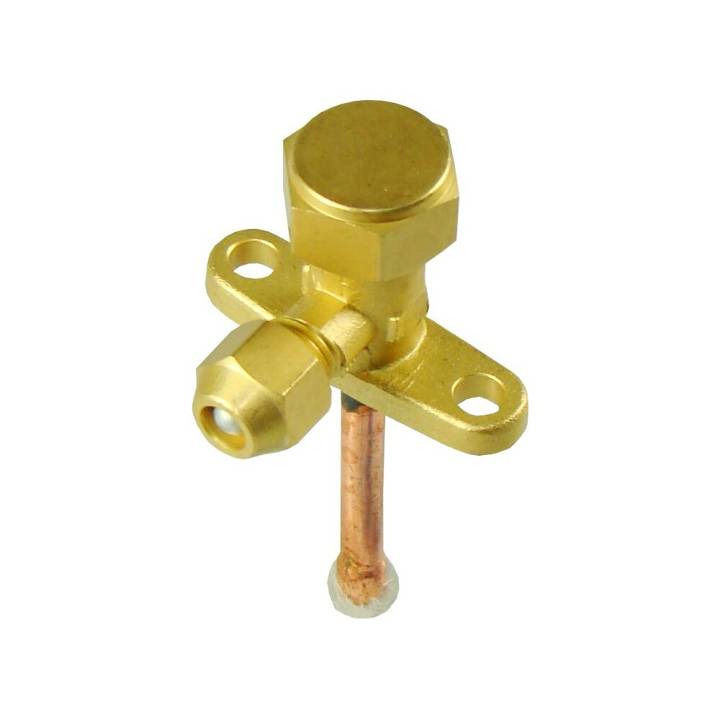 Válvula Serviço 1/4 Ar Split S/Acesso 1/4Sae tipo Schrader para Carga Gás Eos