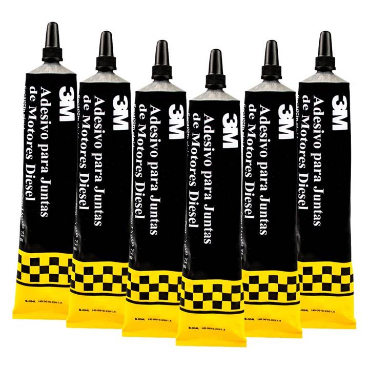 Cola Adesivo para Juntas de Motores 3M - Kit com 6 Unidades