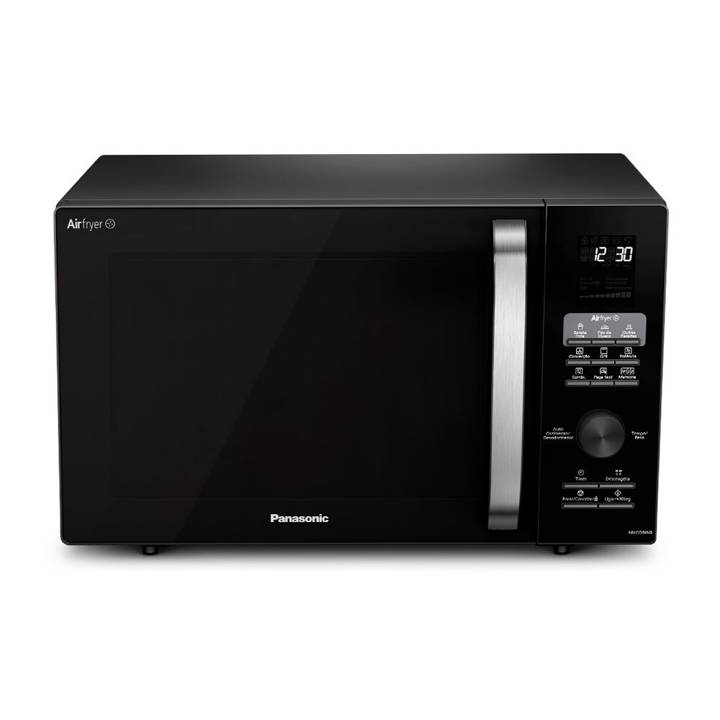 Micro-ondas Panasonic 30 Litros 4 em 1 Função Airfryer Preto CD89NBRUK 220V
