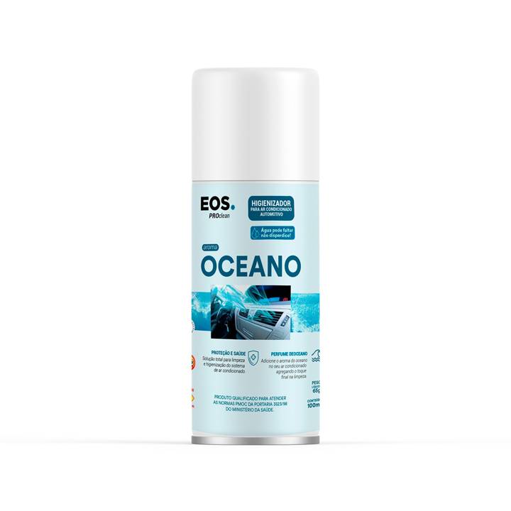 Higienizador EOS Proclean Ar Condicionado Automotivo Aroma Oceano