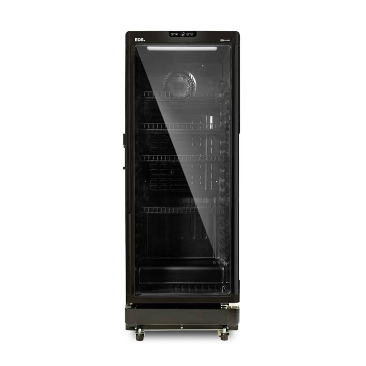 Refrigerador Expositor Vertical EOS 231 Litros Eco Gelo Digital All Black EEV210P 220V