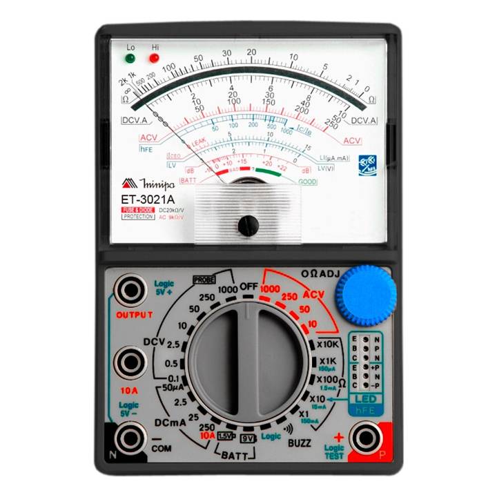 Multímetro Analógico Minipa ET-3021C